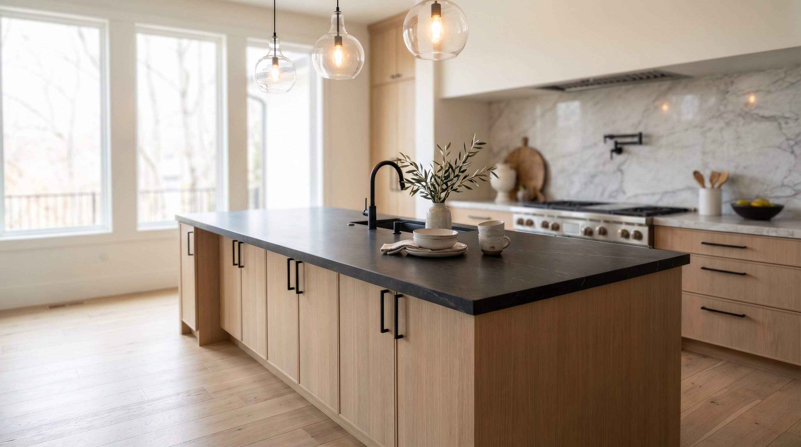 Modern Kitchen with Island