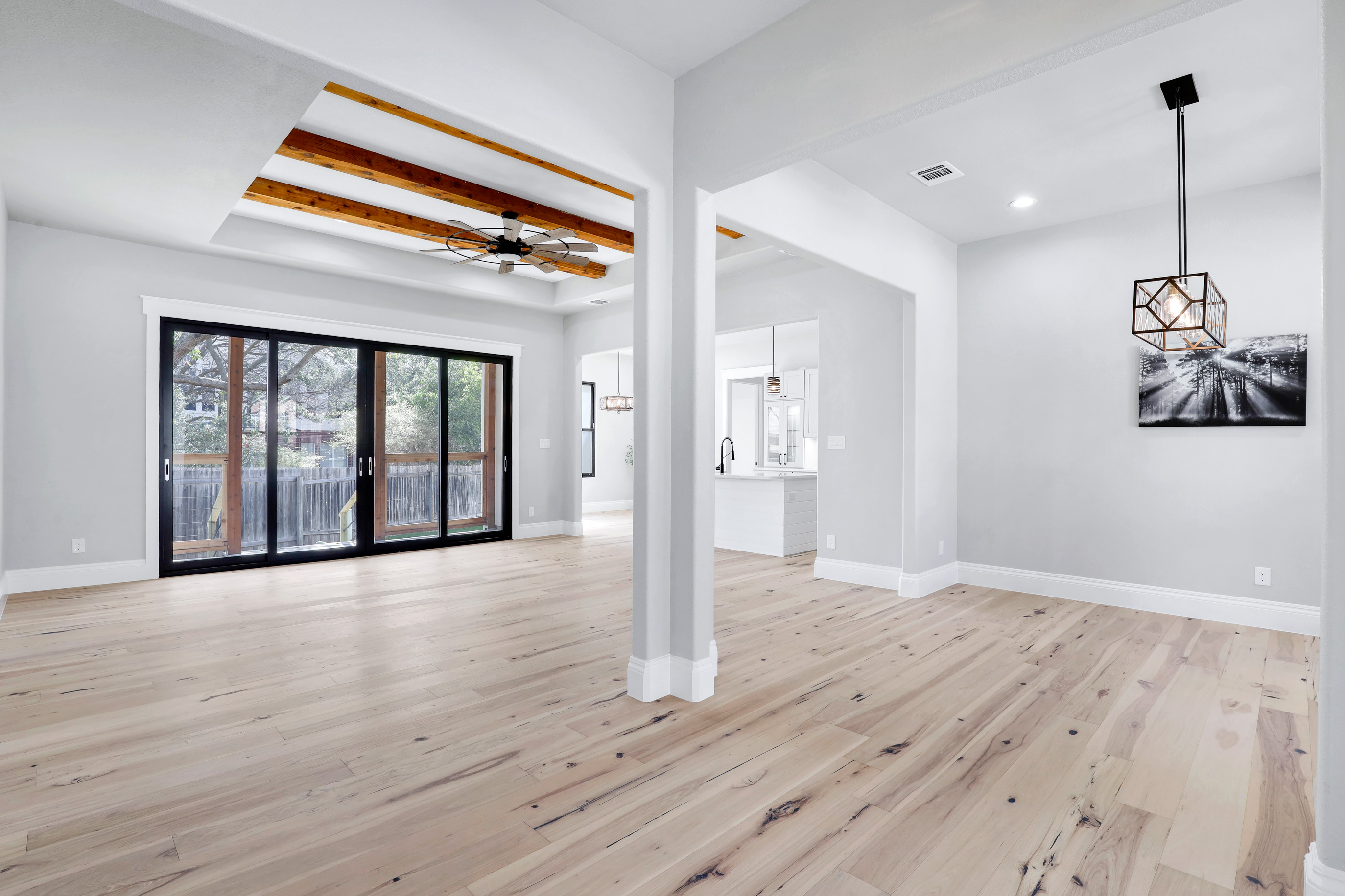 Installed Engineered Hardwood