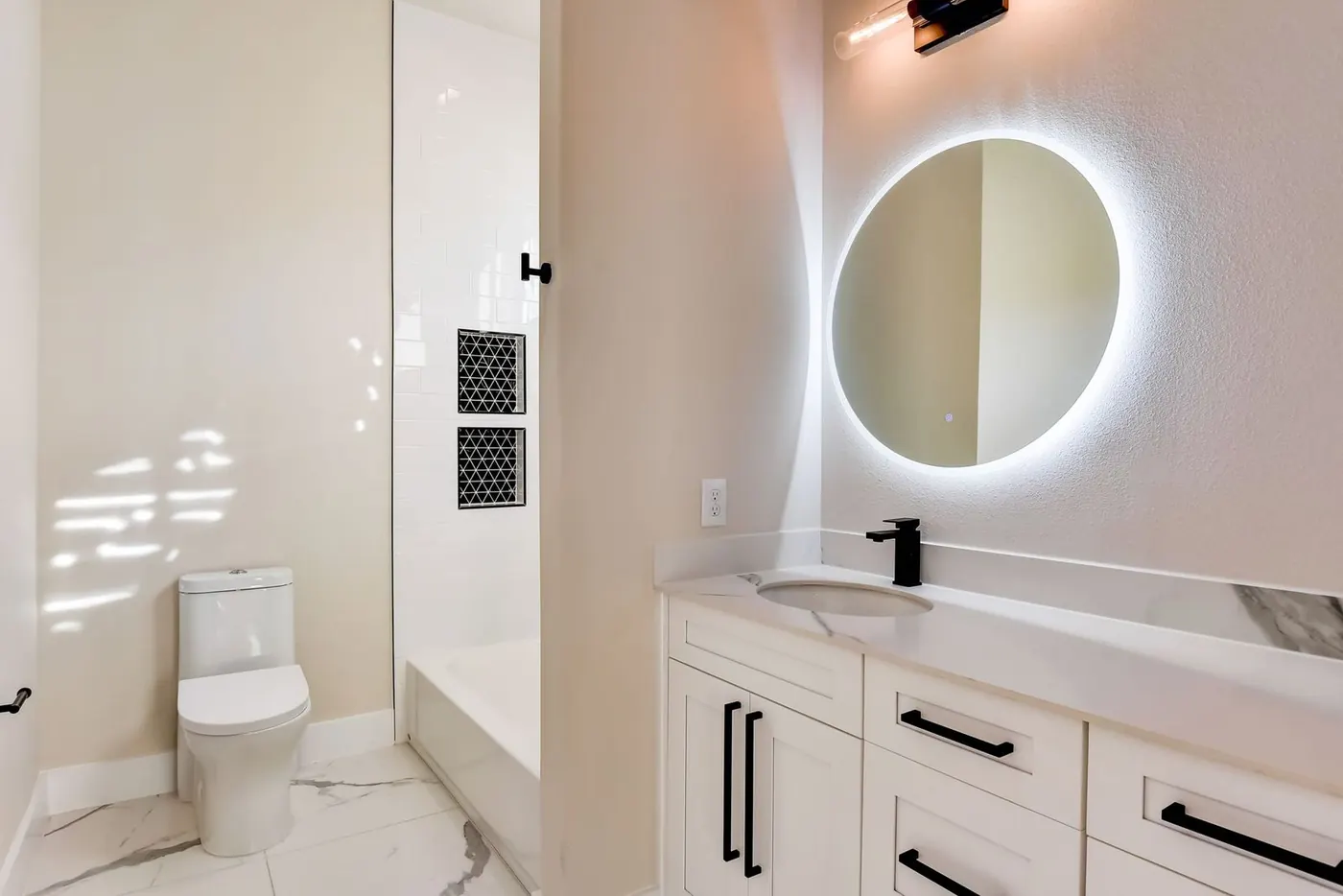 Guest bath vanity