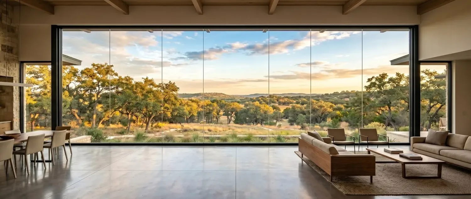 Frameless Window Wall