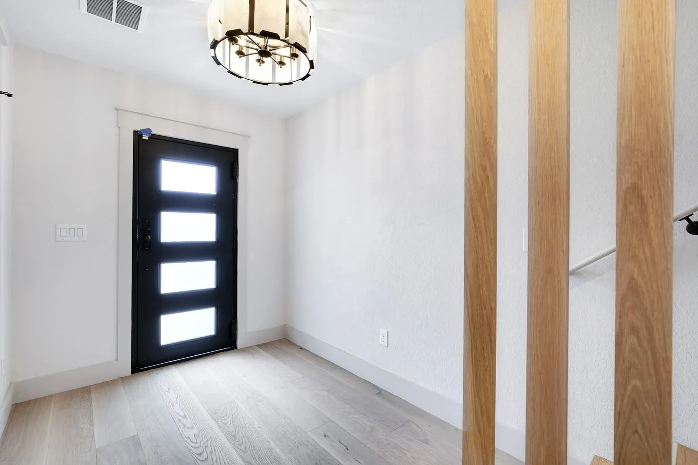 ARI windows, doors and finishes in a completed home