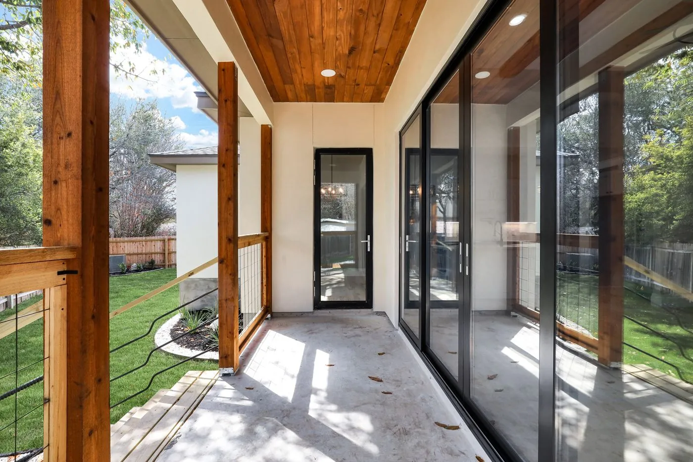 ARI windows, doors and finishes in a completed home