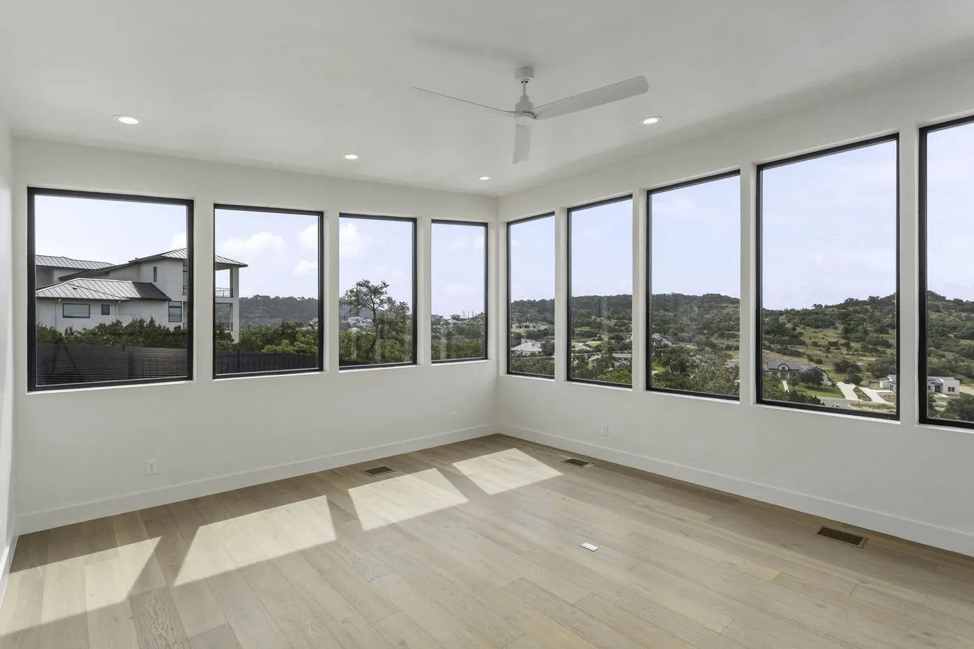ARI windows, doors and finishes in a completed home
