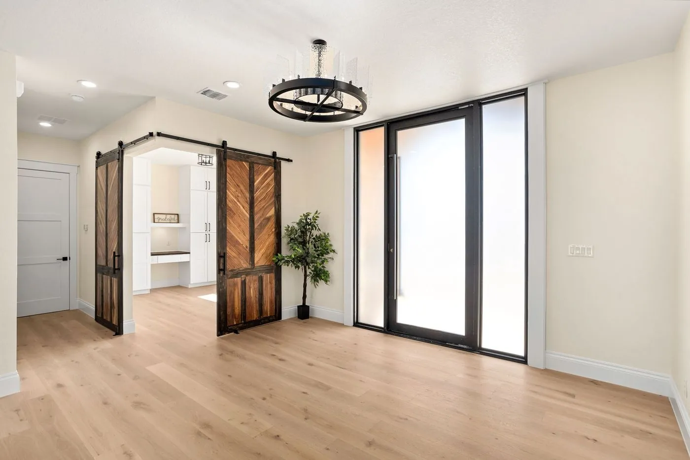 ARI windows, doors and finishes in a completed home