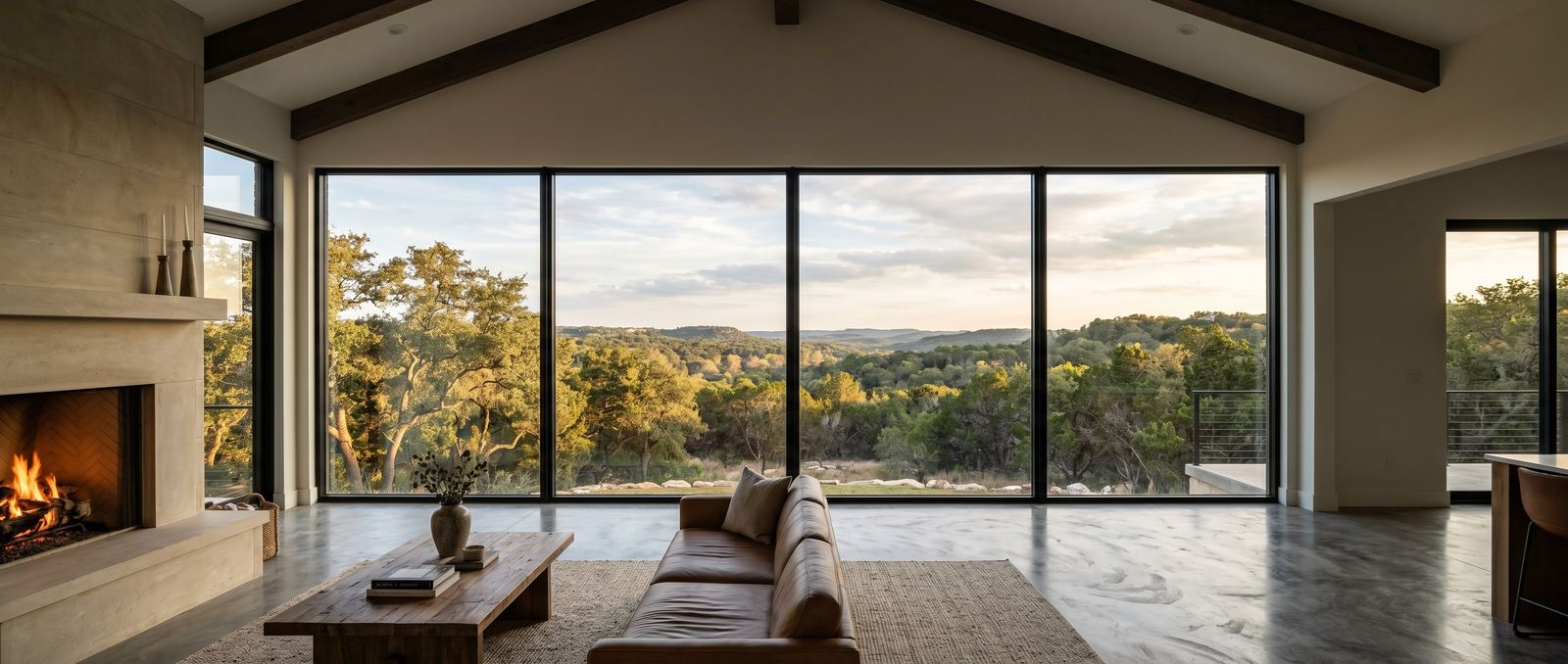 Framed Window Wall