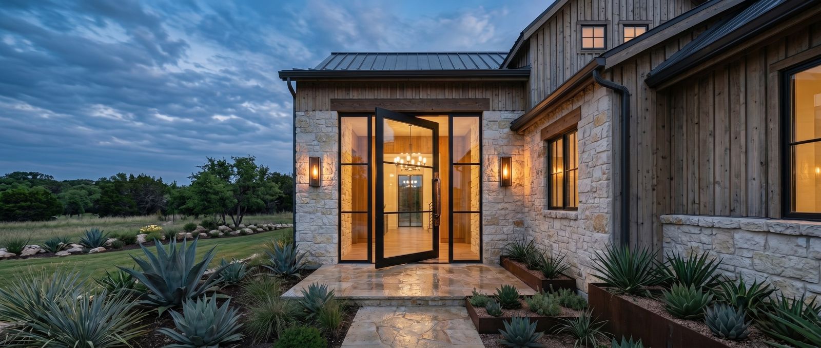 Pivot Entry Door