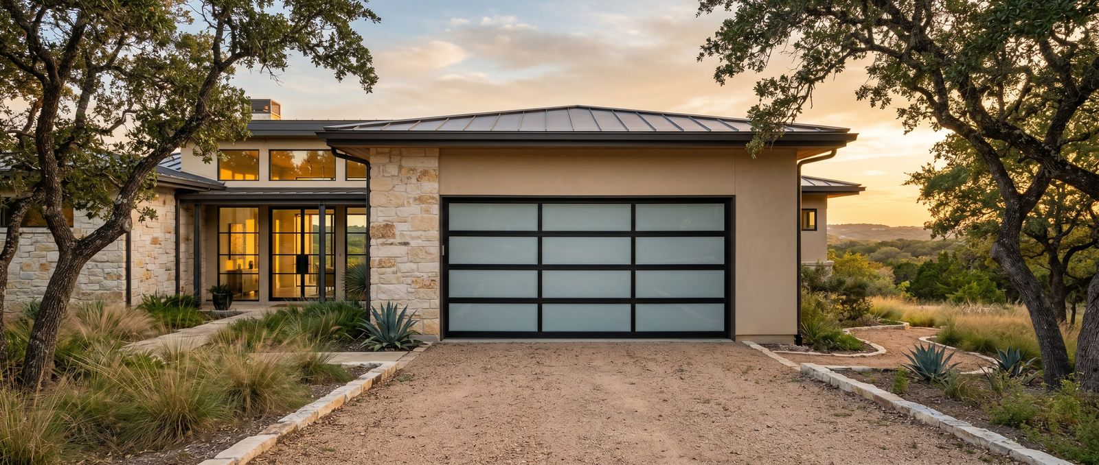 Full-View Garage Door